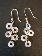 Sterling Silver 925 Italy REEB 2+ Dangle Desi...