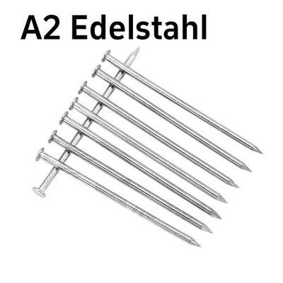 A2 Edelstahl Nägel Drahtstifte Hart Wand nägel Holznägel Betonnägel Flachkopf
