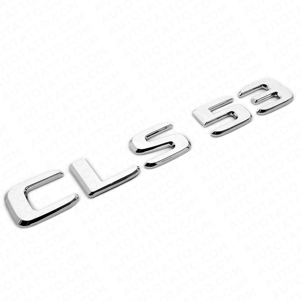 Mercedes-Benz CLS 53 CLS53 19-21 letra emblema maletero logotipo insignia AMG Sport cromo Foto 2 de 4