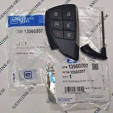 2021-26 Chevrolet Suburban Tahoe Keyless Remote Key Fob Transmitter 13560207 OEM