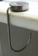 GANCIO MIMI PORTA APPENDI BORSA TAVOLO INOX CERUTTI MADE IN ITALY HANDBAG HOOK