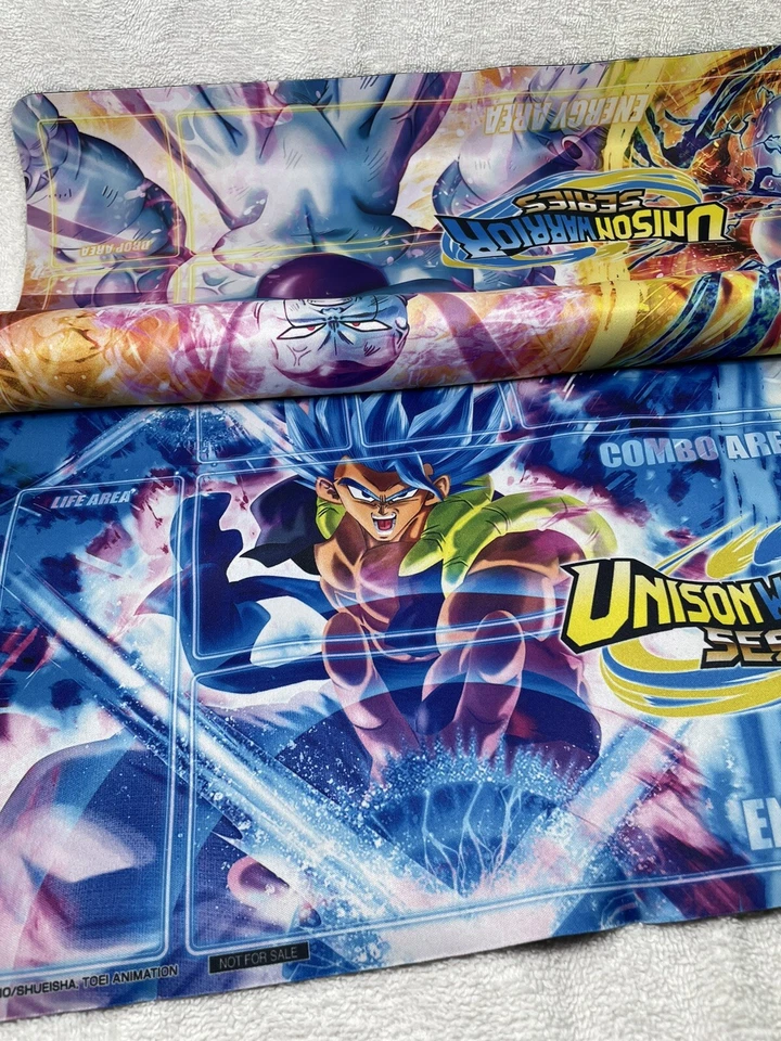 Tapete de jogo de cartas Ultra Pro Dragon Ball Super Unison Warrior Series 2 jogadores - Imagem 2 de 4