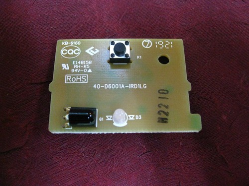 Scheda Sensore IR E Pulsante Alimentazione Per TCL 50S421, Modello 40-D6001A-IRD1LG, Nuovo