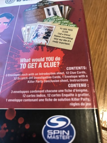 Killer Party - Bone Appetit - The Social Mystery Party Game 16+ - Picture 4 of 4