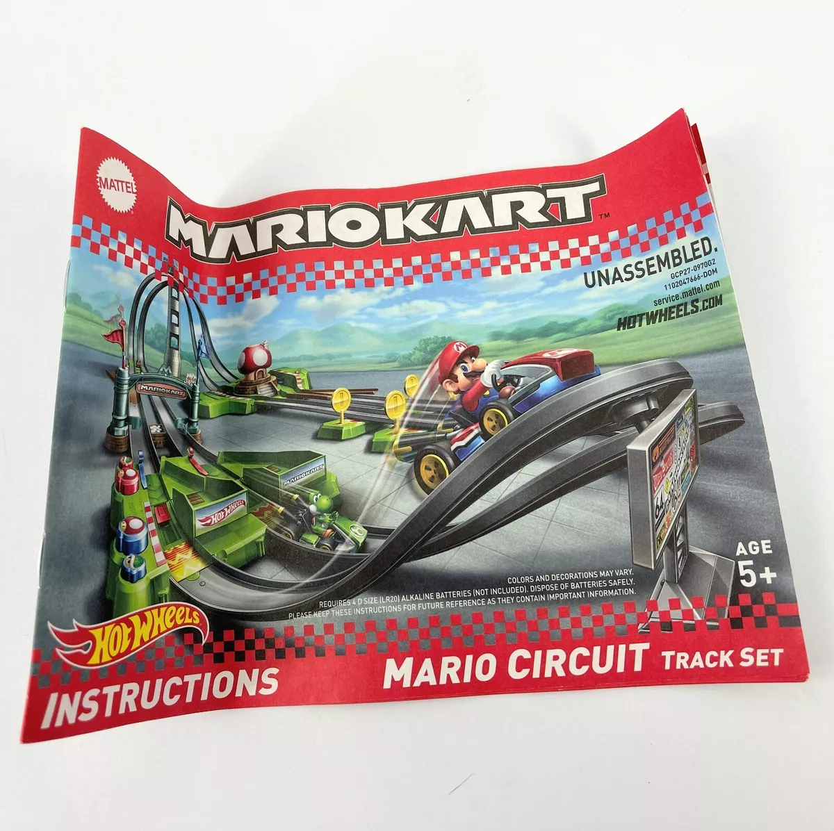 Super mario sale hot wheels track