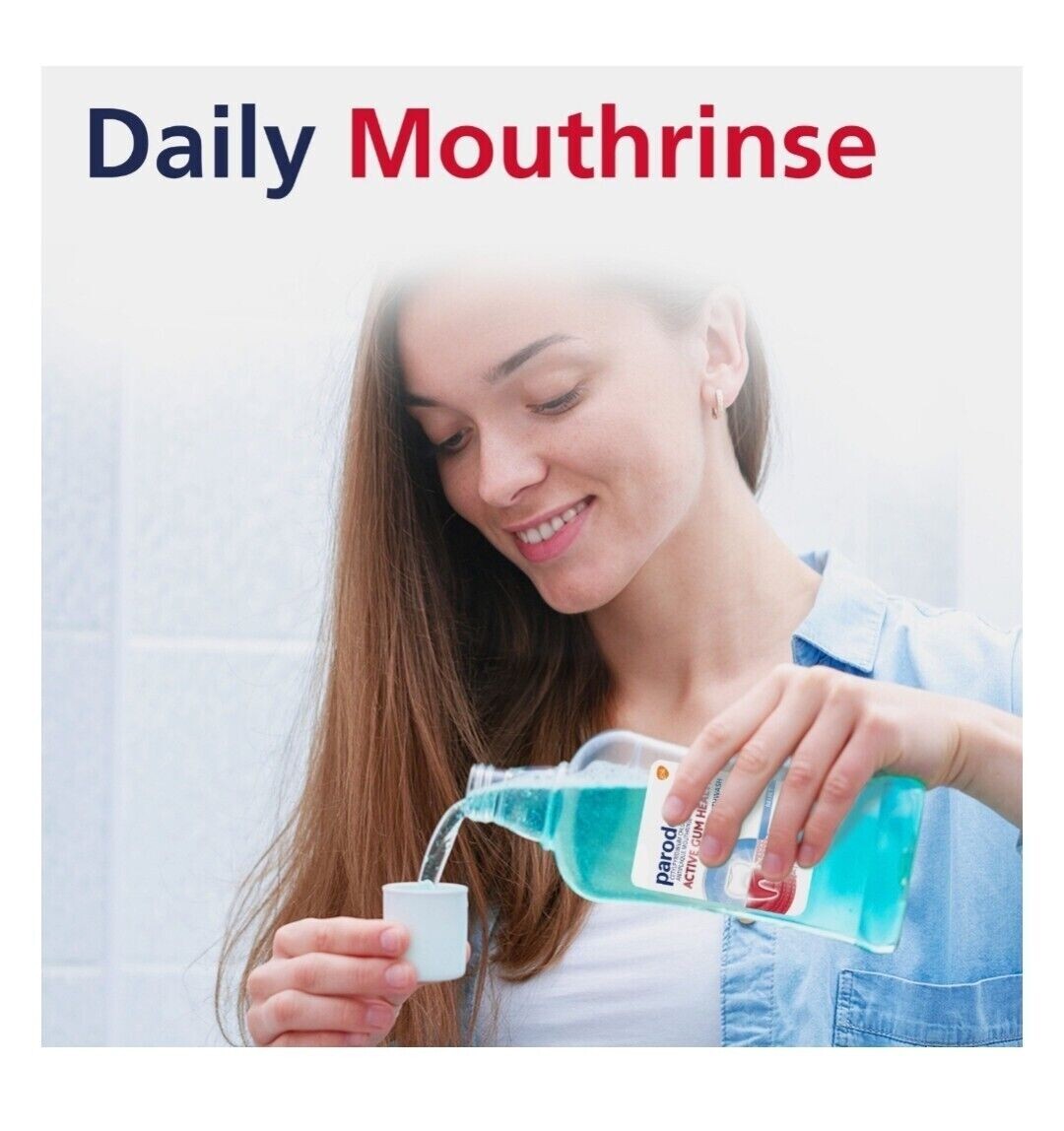 PARODONTAX Mouthwash Daily Gum Health Oral Care Mouth Rinse MINT 500ml