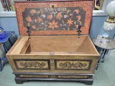 1771 Pennsylvania German Dowry Blanket Chest Pre Civil War Museum Quality RARE