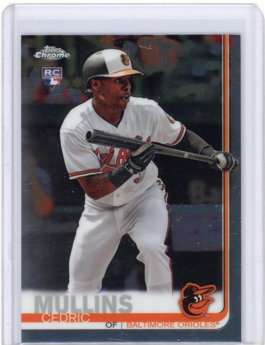 2019 Topps Chrome - #52 Cedric Mullins (RC)