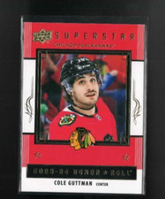 Cole Guttman 2023-24 Upper Deck Series 2 Honor Roll #HR42 Chicago Blackhawks