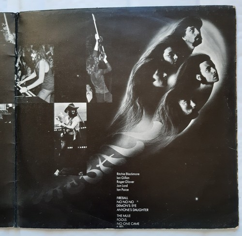 DEEP PURPLE - FIREBALL - LP 1971 UK EARLY PRESS - HARVEST SHVL 793 - VG+ - Picture 10 of 17