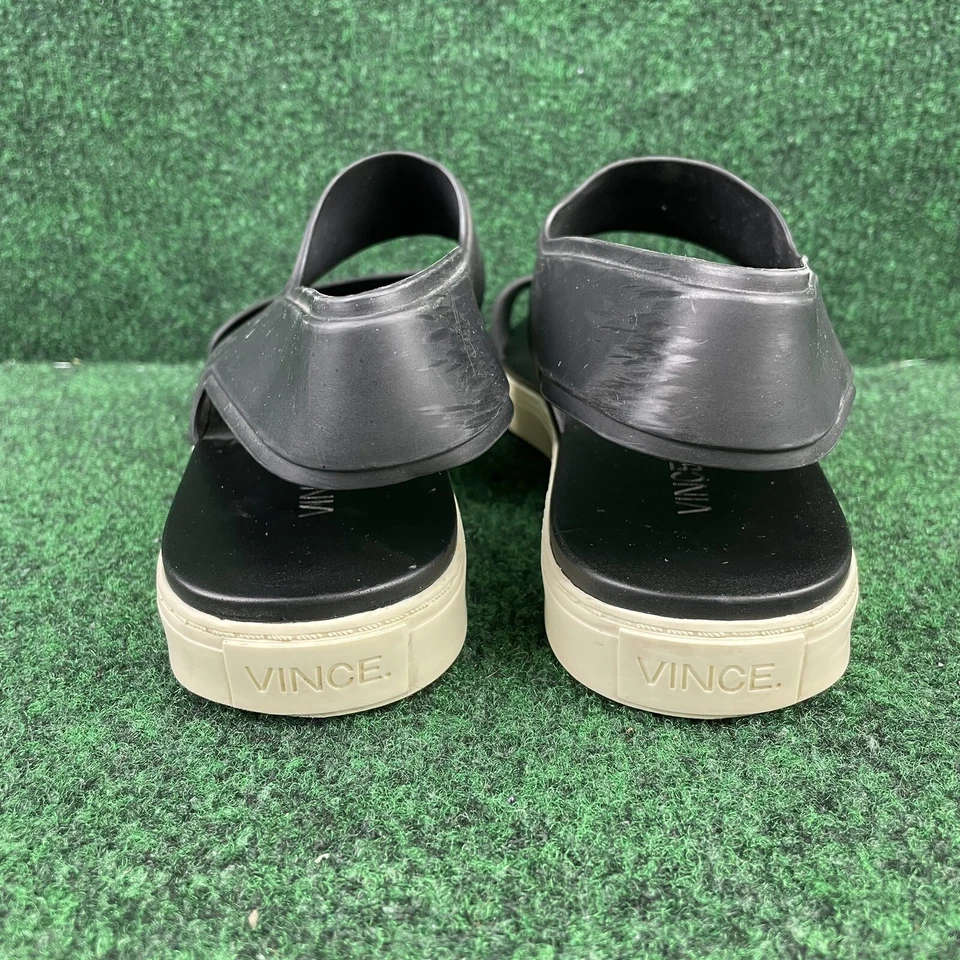 Женские водонепроницаемые резиновые сандалии-слинги Vince Eres размер 9,5 черные - Изображение 4 из 4