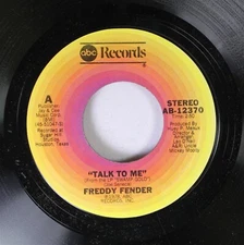 Country 45 Freddy Fender - Talk To Me / Please Mr. Sandman On Abc Records