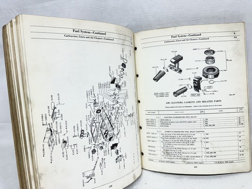 1957-1958 Mercury ORIGINAL Chassis Parts Catalog Monterey Montclair Park Lane - Picture 5 of 6