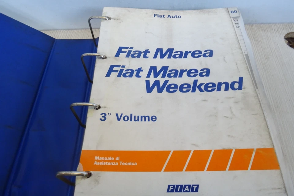 manuale officina Fiat Marea e Marea Weekend catalogo assistenza tecnica 3 volume - Immagine 4 di 4