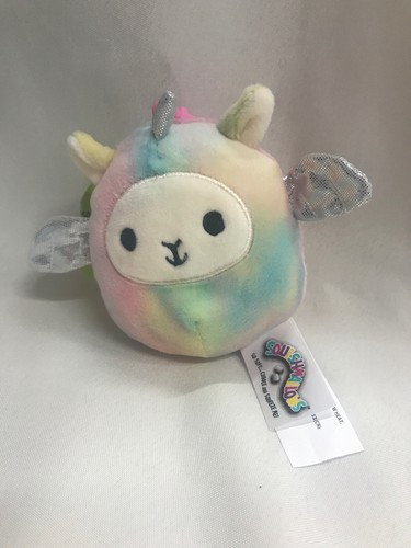 rainbow clip squishmallow