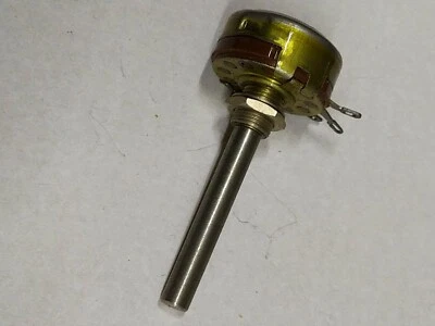 Potentiomètre Allen Bradley Type J 5 Mg - ohm Log Potentiometer axe long Nos