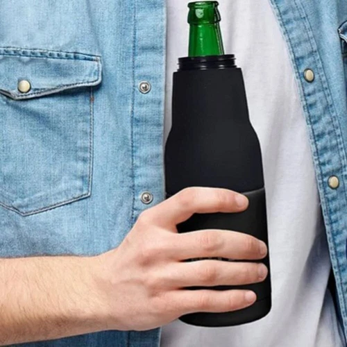 Beer Bottle and Can Cooler with Beer Opener Slim Can Cooler Beer Bottle Holders - Picture 7 of 31