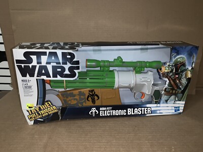 Star Wars Boba Fett Electronic Blaster New In Box