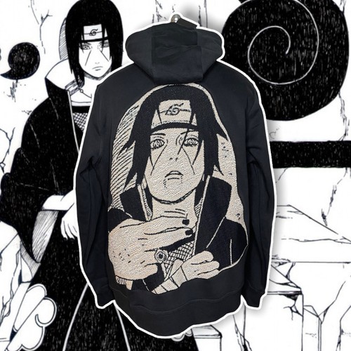 XL- Itachi Showing Sasuke Who is on the Throne (Naruto) Black Nike Hoodie |  eBay