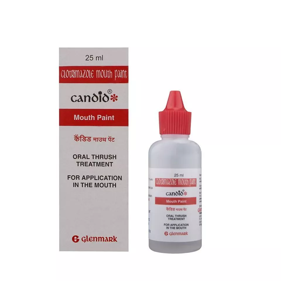 CANDID MOUTH PAINT FOR ORAL THRUSH TREATMENT 25 ML EACH eBay