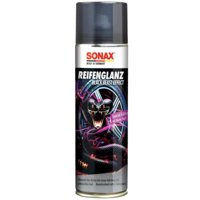 Sonax Reifenglanz Black Beast Effect 500ml tiefschwarzes glänzendes Finish