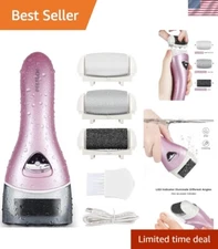 Rechargeable Electric Callus Remover - Waterproof Foot File for Home Pedicure