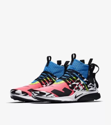 ACRONYM × Nike Air Presto Mid Hyper Pink AH7832-600 Men