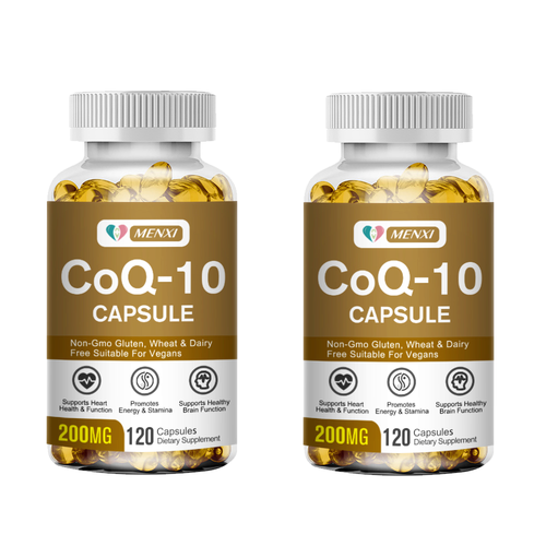 COQ 10 Coenzyme Q-10 120/240/480 Capsules 200mg Cardiovascular Health Anti-Aging - Picture 15 of 16