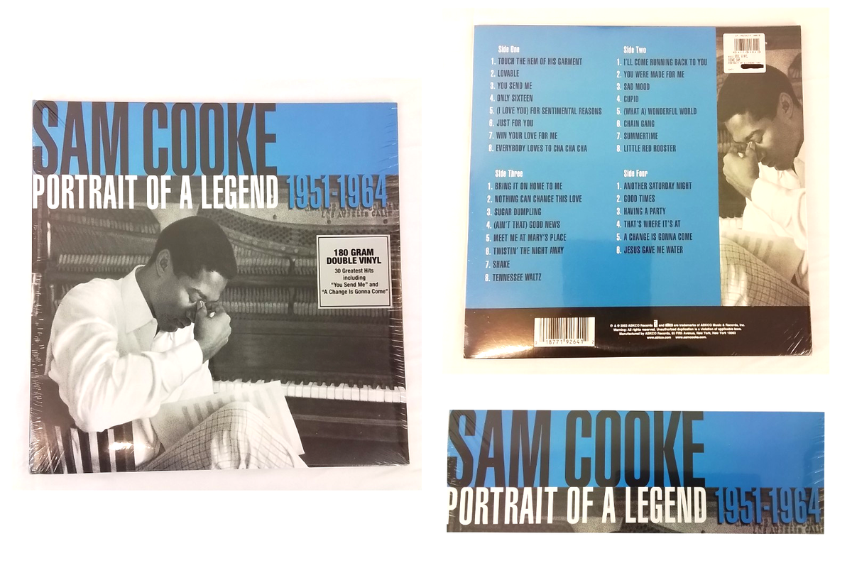 Sam Cooke Portrait of A Legend 1951 - 1964 Double LP Vinyl Sealed