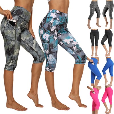 capri workout pants with pockets