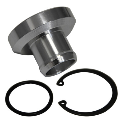 Aluminum SSQV SQV Turbo Blow Off Valve BOV Flange Adapter For 1 2 3 4 Silver