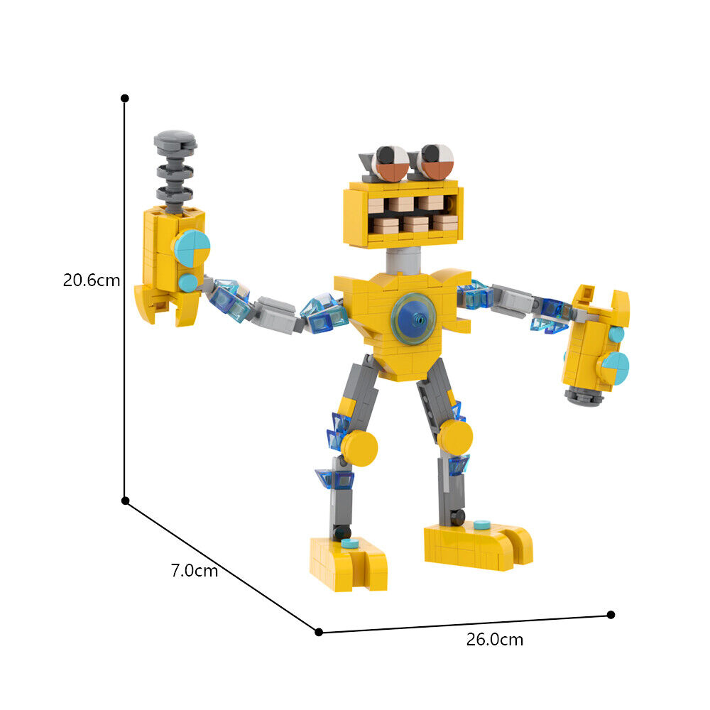 Building Bricks Educational Toys for My Singing Monsters Wubbox Game MOC  Blocks