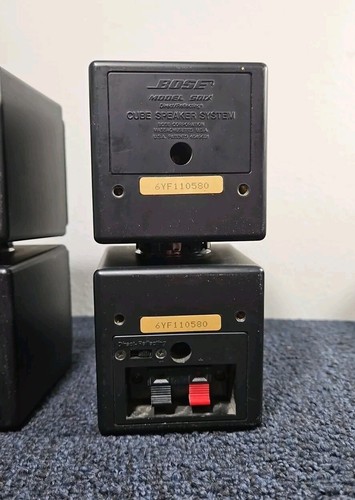 (PAIR) Bose 501X Cube / Stacked System Direct Reflecting Speakers - Picture 5 of 9