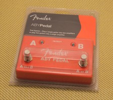 023-4506-000 Fender Full Size ABY Footswitch Foot Switch Pedal for Guitar/Bass