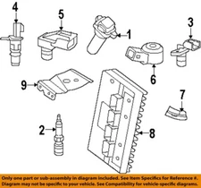 CHRYSLER OEM 15-17 Challenger,Charger Electrical Ignition System-Pcm 5150872AF