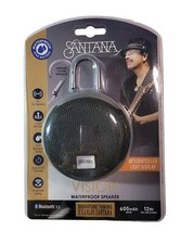 SANTANA VISION Waterproof Speaker Hands-Free Calling Portable-Clip Led Light NEW