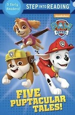 Various Five Puptacular Tales PAW Patrol Paperback Step into Reading