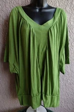 pure energy Women's Plus Size Soft & Stretchy Blouse, 3