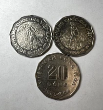 1968 SOUTH VIETNAM 20 DONG, Farmer in Rice Paddy, KM# 10