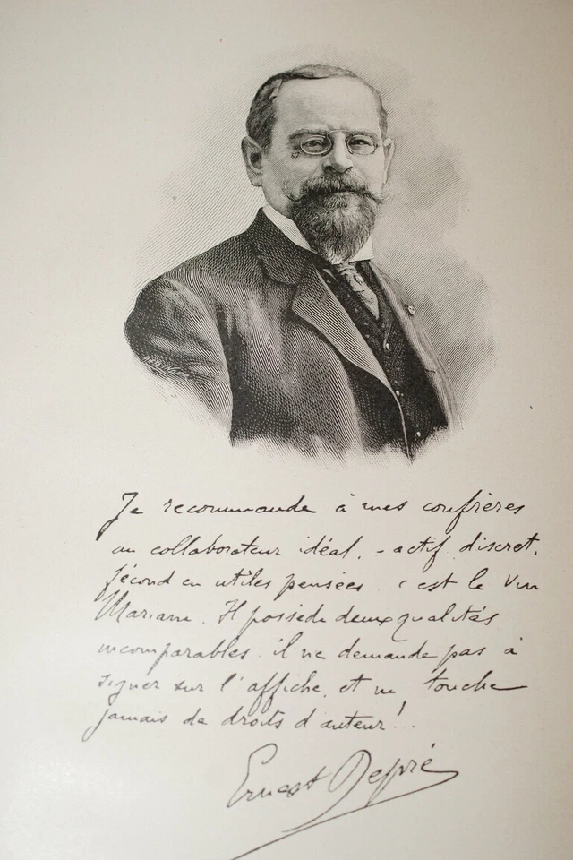ERNEST DEPRE GRAVURE SUR BOIS MARIANI 1910 M416 - Photo 1/1