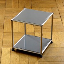 * USM Haller Tisch Beistelltisch Regal * Mittelgrau * Couchtisch * Grau * 35x35 