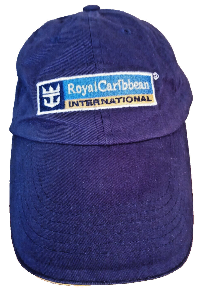 Un Chapeau Bleu Avec Une Casquette Noire Dessus. | Vecteur Premium