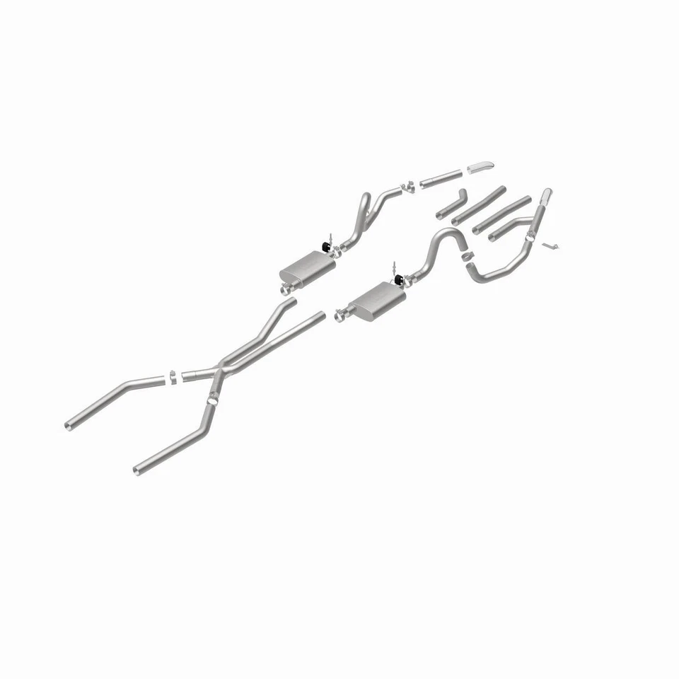Sistema trasero travesaño de acero inoxidable MagnaFlow 15894 Street Series Foto 4 de 4