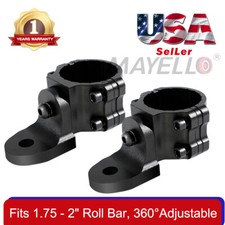 2X For Can-Am Maverick X3 Rear LED Flag Whip Antenna Reverse Light Mount Bracket