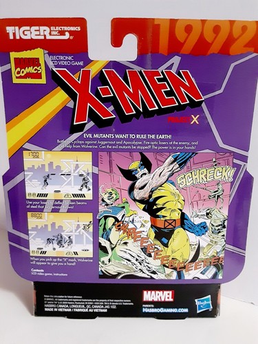 Tiger Electronics X-Men Project X Handheld LCD Video Game New in Package Retro - Picture 3 of 3