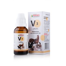 Bakson Veterinary V3   Diarrhoea Drops 30 ml chronic and acute Gastroenterocolit