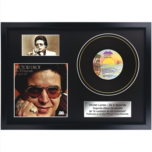 Willie Colón & Héctor Lavoe - Guisando / LP / Souvenir in black frame - Picture 6 of 6