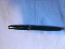 MONT BLANC VINTAGE FOUNTAIN PEN GREEN GENERATION 14K TIP 