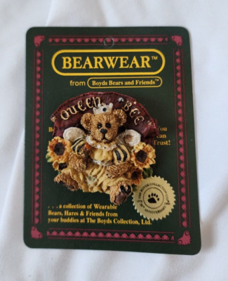 Bearwear by Boyds Bears Pin Victoria, Friends of Boyds Exclusive #01999-72