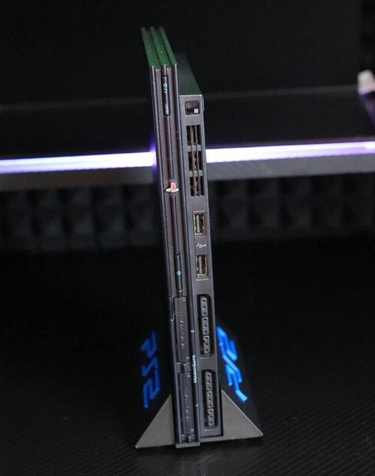 PlayStation 2 Slim Soporte Vertical Impreso en 3D Foto 3 de 4